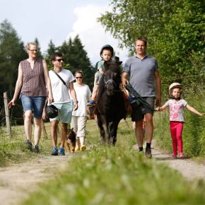 Ausreiten mit unseren Ponys im Urlaub