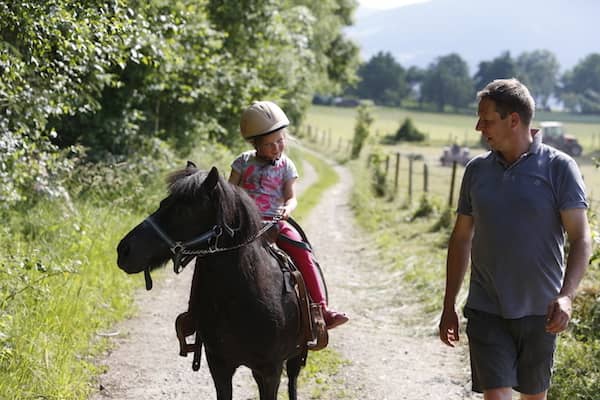Pferdereiten beim Familienurlaub in Kärnten!
