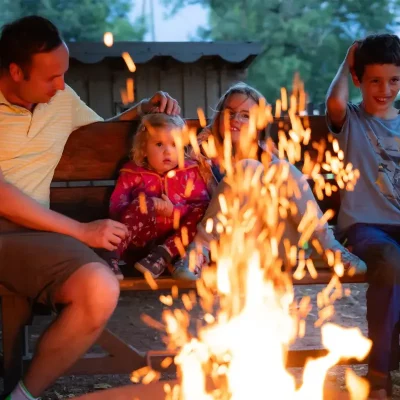 Wenn Feuer und Augen gemeinsam funkeln