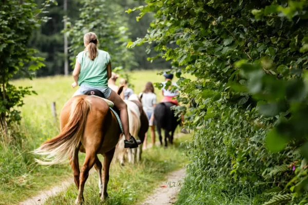Perfekte Ausrüstung beim Ponyreiten